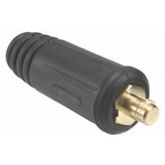 Welding Cable Plug, 25 Amp, 10-25mm, 9mm Male Probe