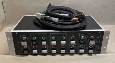 Bruker NMR BMPC Manual Control Unit H5726 with Cables Used
