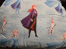 Disney Princess Frozen II 20" x 26" Hypoallergenic Microfiber Pillow Blue NO BAG