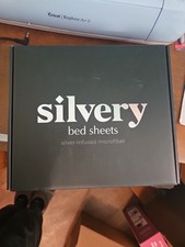 Silver Infused Bed Sheets Set - Award-Winning Self-Cooling Fabric with Self-C...