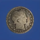 1895 P BARBER SILVER QUARTER