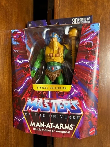 MOTU Masters of The Universe Masterverse Vintage Collection MAN-AT-ARMS Figure