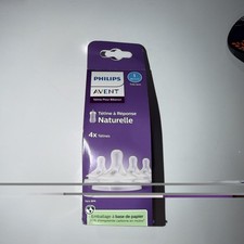 Philips Natural Response Nipples, Extra Slow Flow Flow 1 , 4-Pack,