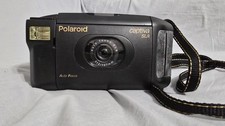 Vintage Polaroid Captiva SLR Auto Focus Instant Film Camera Black 95 500 Strap
