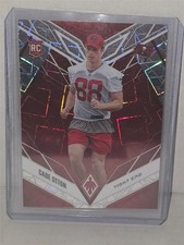 2022 Panini Phoenix Football Cade Otton Red Lazer Rookie Card #159 Bucs #d/150. rookie card picture
