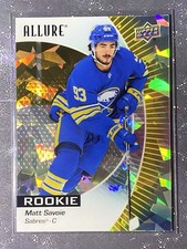 2023-24 Allure ROOKIE Yellow Taxi #128 Matt Savoie Buffalo Sabres