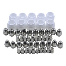 Plasmaschneider Verschlei&szlig;teile Set 50-tlg. P-80 Plasmabrenner Ersatzteile