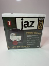 Iomega Jaz 2GB Disk Mac Version w/ Case   Not Sealed   Pre-Owned