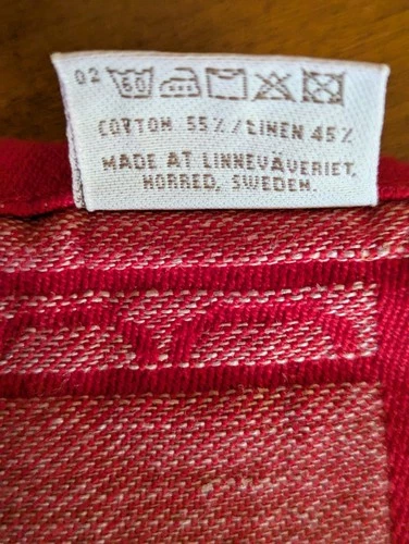 Ekelund Attebladrose Napkin - Thumbnail 5
