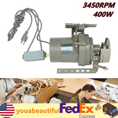Motor de embrague máquina de coser industrial eléctrica sin escobillas motor de ahorro de energía