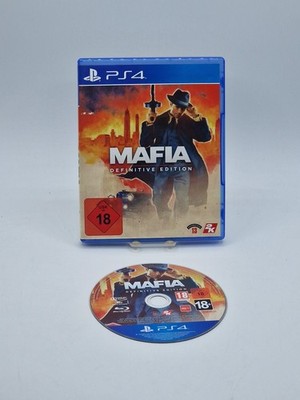 Sony Playstation 4 Spiel : Mafia Definitive Edition Zustand sehr gut 