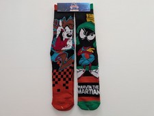 Space Jam A New Legacy Taz Marvin Martian Crew Socks WB