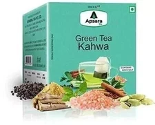 APSARA Green Tea Detoxifying Kahwa Green Tea 100 Tea Bags free Shipping World Wi