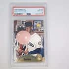 1995 Pinnacle Ken Griffey Jr #128 PSA 8 Iconic Bubble Gum Card