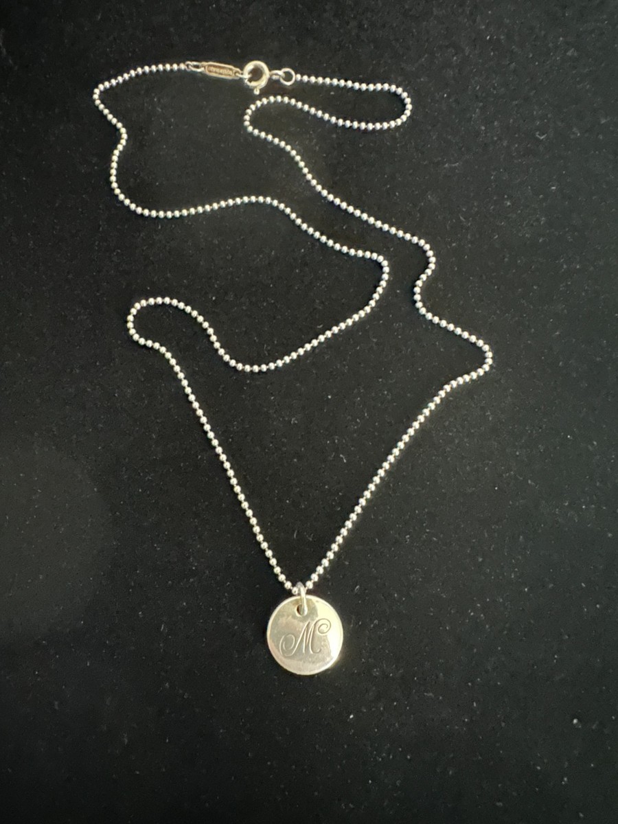 Sterling Silver TIFFANY & CO. Initial 