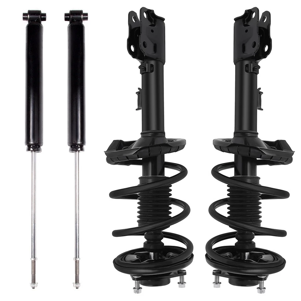 Set of 4 Front Struts Rear Shock Absorbers For 2007-2009 Mitsubishi Outlander - Image 4 of 4