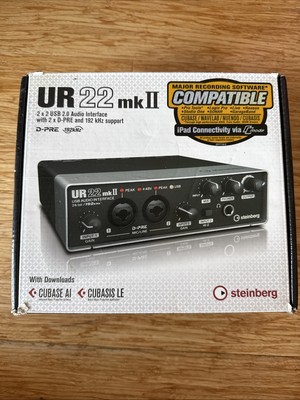 Steinberg UR22 MKII USB 2.0 Home Studio Audio Recording Interface
