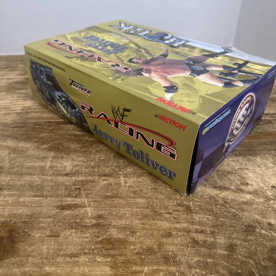 Action 2000 - Jerry Toliver WWF Racing / The Rock Diecast NHRA Funny Car 1:24 - Image 4 of 4