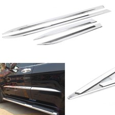 Chrome Door Body Side Line Cover Molding Trim For Jeep Grand Cherokee 2014-2018 Chrome Door Body Side Line Cover Molding Trim For Jeep Grand Cherokee 2014-2018