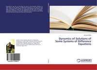 Amna Eshtiba | Dynamics Of Solutions Of Some Systems Of Difference Equations