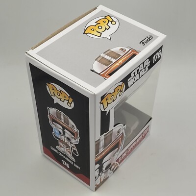 Star Wars Pop Vinyl 176 Clone Commander Cody (Damaged) | eBay