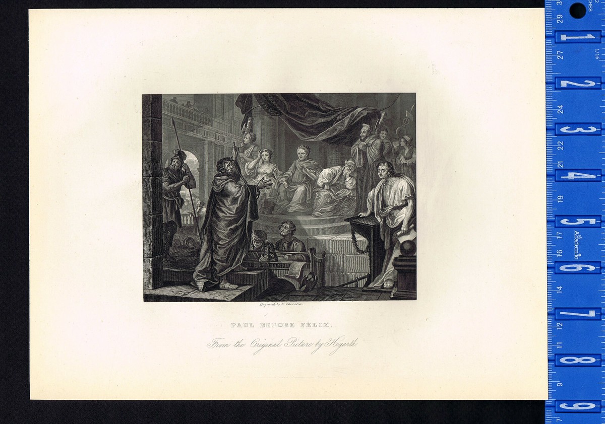Paul before Marcus Antonius Felix, Roman procurator of Judaea