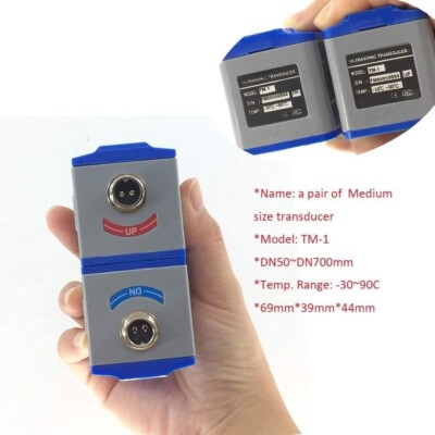 TM-1 Transducer Sensor DN50~700mm for Ultrasonic Flow Meter TUF2000H TUF-2000P