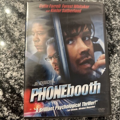 Phone Booth DVD 2002 Colin Farrell Forest Whitaker Katie Holmes Rare Thriller