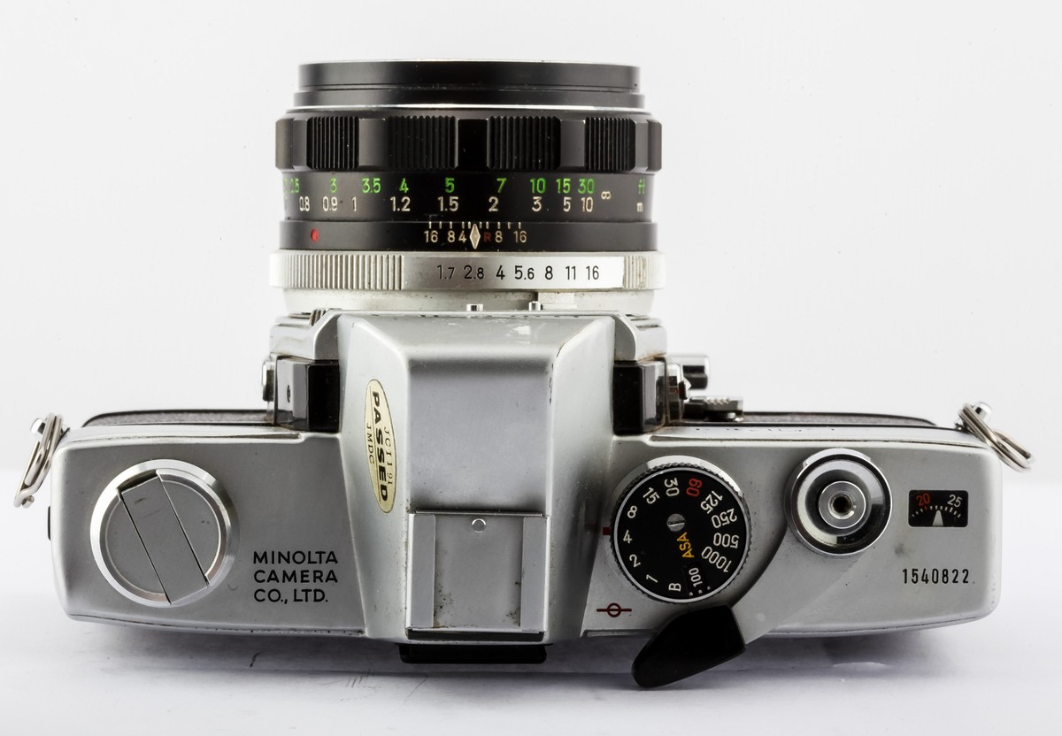 ■美品■ミノルタ MINOLTA SRT101 MC ROKKOR-PF 55㎜ コニカミノルタ 人気のブラックボディ レア物 名機 フィルム