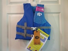 NWT Youth Blue X2O Life Jacket, 50 To 90 Pounds