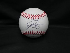 Izaac Pacheco Hand Signed Baseball Detroit Tigers MLB