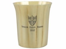 Victorian Sterling Silver Gilt Beaker by John Samuel Hunt, 1860s
