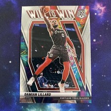 2020-21 Mosaic Basketball Damian Lillard Will To Win Insert Portland Blazers #2