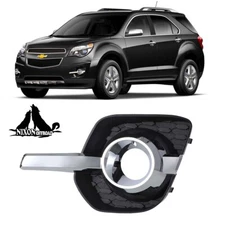 Left Side Fog Light Bezel Cover For 2010 2011 2012 2013 2024 2015 Chevy Equinox