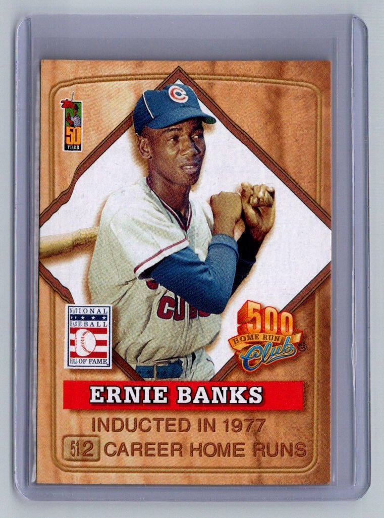 2001 Topps Post Cereal 500 Home Run Club #2 Ernie Banks