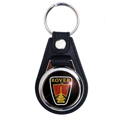ROVER KUNSTLEDER SCHLÜSSELRING / SCHLÜSSELANHÄNGER. OFFIZIELL LIZENZIERTER ROVER-SCHLÜSSELRING.