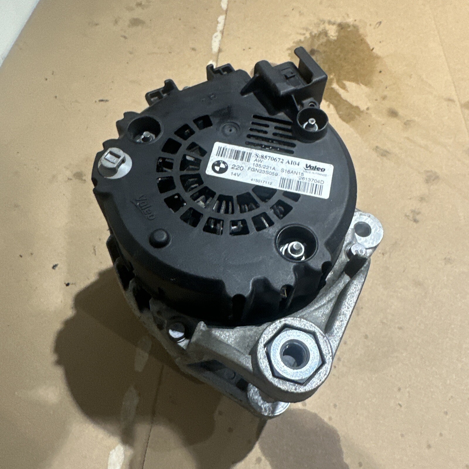 2013 BMW 5 Series Mk6 Diesel Alternator 8570672 078 for sale 