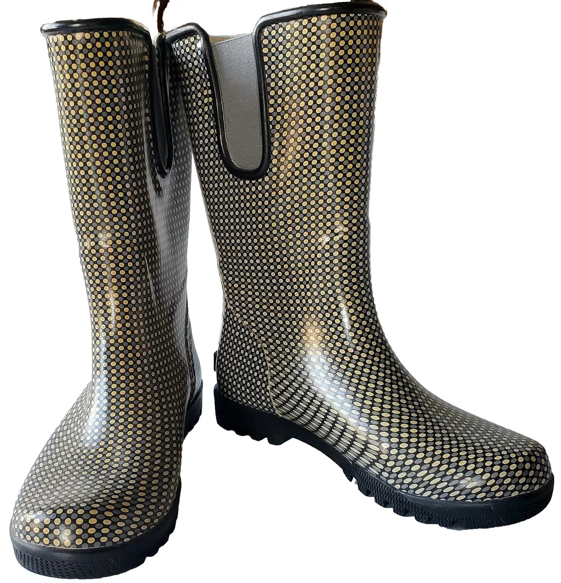 Gray rain boots sale