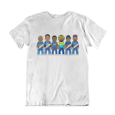 SRI LANKA Cricket Legends VIPwees T-Shirt Qualität Herren Kinder umweltfreundlich Geschenk
