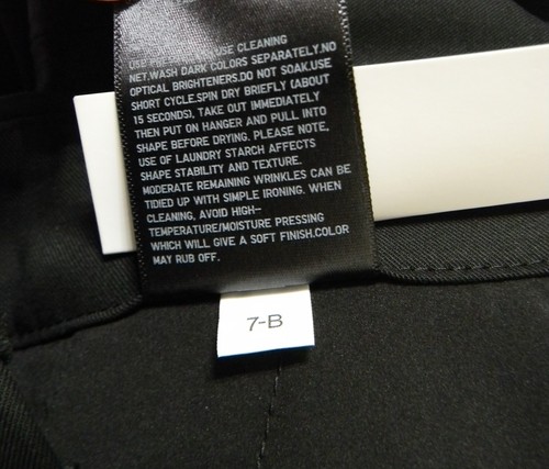 Uniqlo schwarze plissierte weite Hose Damen XL Taille 32-33inch - Bild 6 von 6