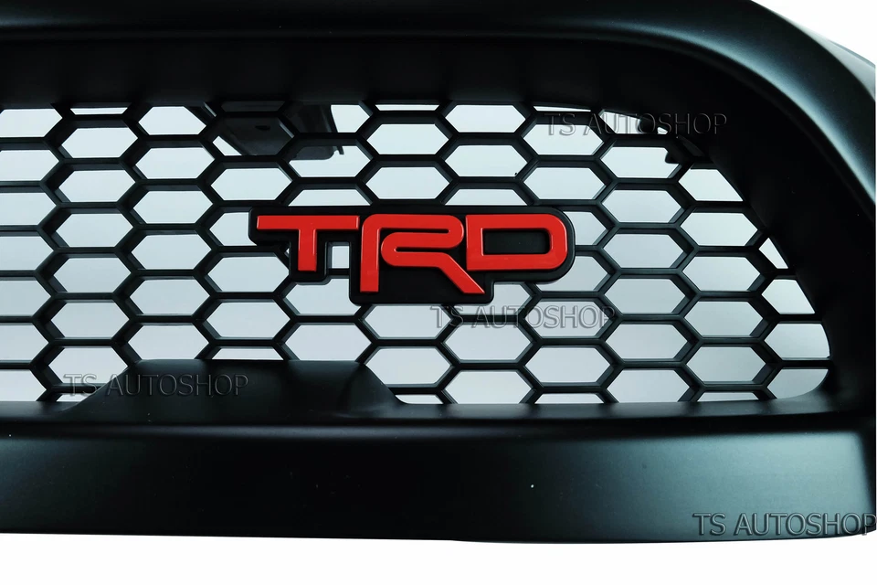 REJILLA DELANTERA ESTILO NEGRO para TOYOTA HILUX REVO SR5 M70 M80 2016 2017 Foto 3 de 4