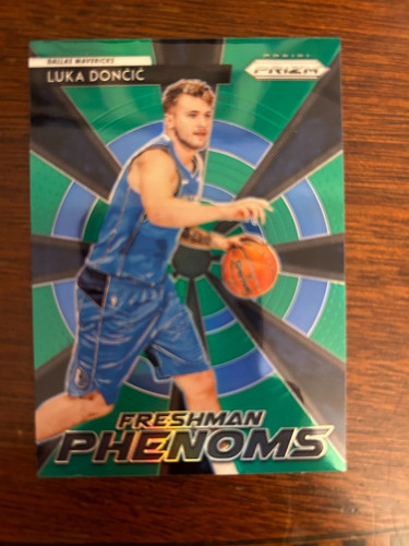 Luka Doncic [Green Prizm] #23 2018 Panini Prizm Freshman Phenoms card