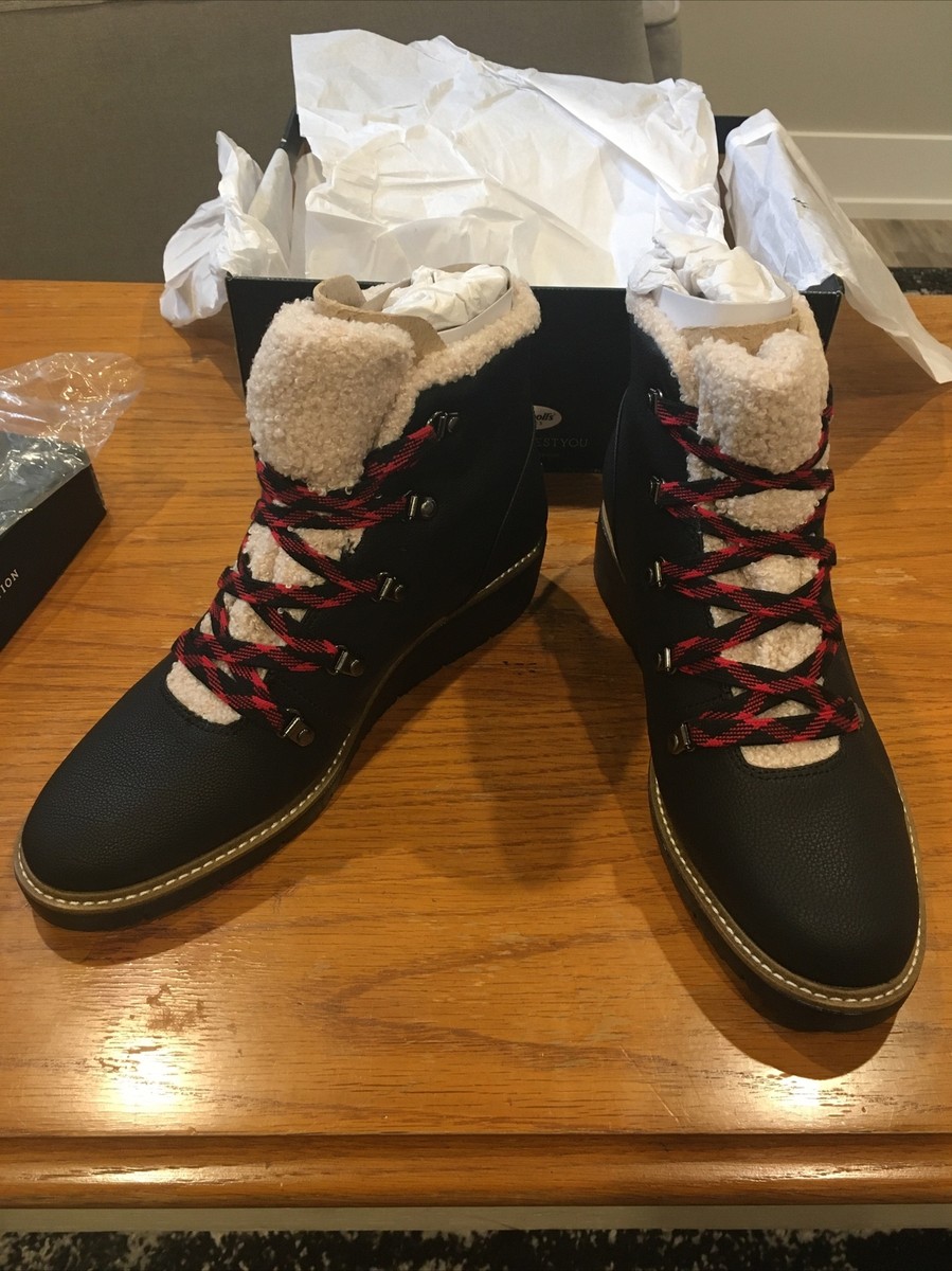 Scholl's Shoes Women's So Cozy Ankle Boot, Black, Size QEiO 1017