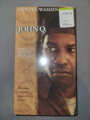 John Q (VHS, 2002)  Denzel Washington BRAND NEW SEALED #A4B