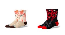 Star Wars X Stance Phantom Menace Crew Socks Jar Jar Binks Darth Maul