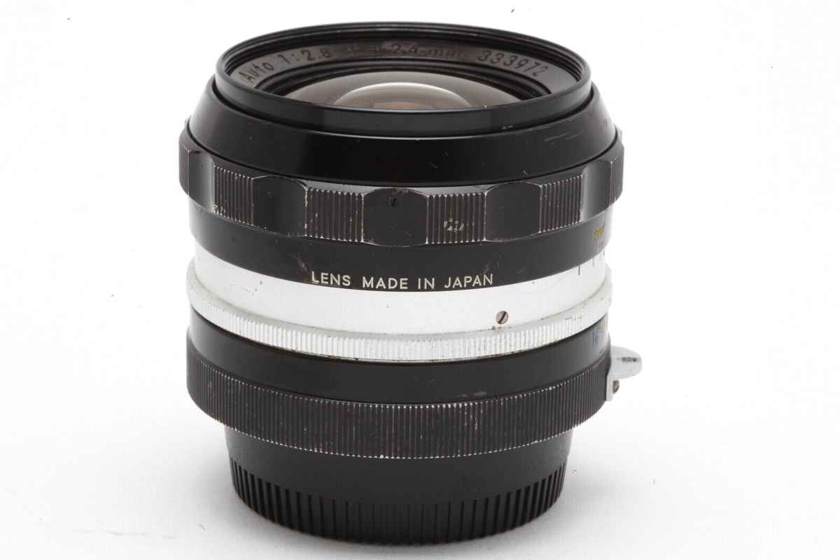 ほぼ未使用 Nikon Ai-s NIKKOR 24mm F2.8 #7542 - レンズ(単焦点) ほぼ未使用 Nikon Ai-s NIKKOR 24mm F2.8 #7542 - レンズ(単焦点)