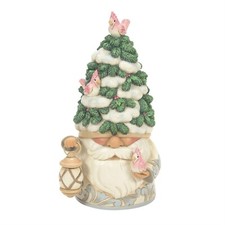 Jim Shore Heartwood Creek - Fir-ever Festive - Woodland Gnome Evergreen 6012682
