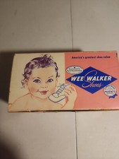 Vintage wee walker shoes size 1 original box circa 1959 