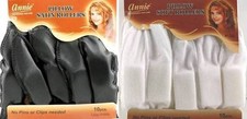 10 PCS PILLOW SOFT SATIN HAIR FOAM ROLLERS CURLERS SLEEP SPONGE "NO PINS NEEDED"