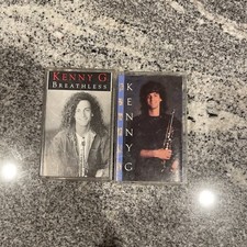 Arista Records Kenny G Lot of Two Cassette Tapes Breathless and Kenny G